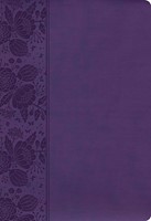 CSB Super Giant Print Reference Bible, Purple (Imitation Leather)