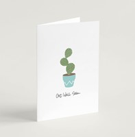 Get Well Soon (House Jungle) - Greeting Card (Cards)