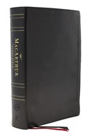 NKJV MacArthur Study Bible, Black, Comfort Print