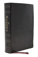 ESV MacArthur Study Bible, Black, Thumb Indexed