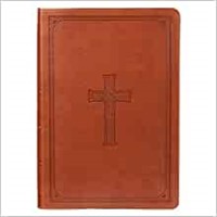 KJV Super Giant Print Bible, Tan (Imitation Leather)