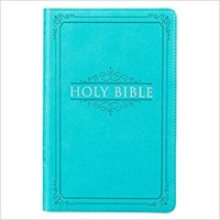 KJV Gift & Award Bible, Turquoise (Imitation Leather)