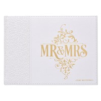 Mr & Mrs Guest Book (Imitation Leather)
