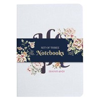 Hope Floral Notebook Set (pack of 3) (Paperback)