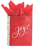 Christmas Gift Bag: Joy - Medium Size (General Merchandise)