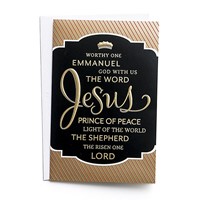 Christmas Boxed Cards: Names of Jesus (pack of 50) (Cards)