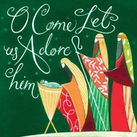 Let Us Adore Charity Christmas Cards (pack of 10) (Cards)
