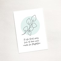 Never Forgotten (Flora) - Mini Card (Cards)