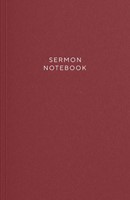 Sermon Notebook, Plum (Paperback)