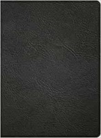 CSB Experiencing God Bible, Black Genuine Leather (Genuine Leather)