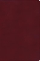 NASB Giant Print Reference Bible, Burgundy LeatherTouch (Imitation Leather)