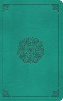 ESV Pocket Bible, Turquoise Emblem (Imitation Leather)