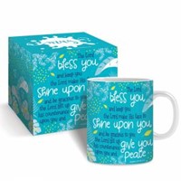 Bless You (teal) Mug & Gift Box (General Merchandise)