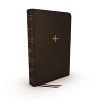 NRSV Catholic Bible Thinline Edition, Brown (Genuine Leather)