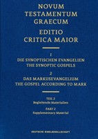 The Gospel of Mark, Editio Critica Maior 2.2 (Hard Cover)