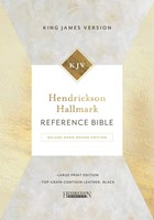 Hendrickson Hallmark Reference Bible: Deluxe Handbound Editi (Imitation Leather)