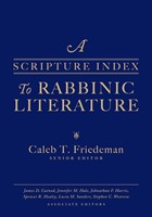 Scripture Index to Rabbinic Literature, A (Hard Cover)