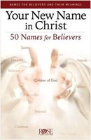 Your New Name in Christ (pack of 5) (Paperback)