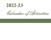 Calendar of Activities 2022-2023 (Calendar)
