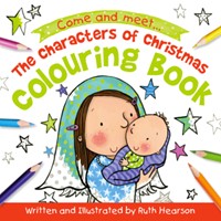 The Characters of Christmas Colouring Book