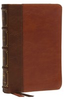 NKJV Compact Bible, MacLaren Series, Brown Comfort Print (Imitation Leather)