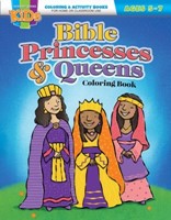 Bible Princesses & Queens Coloring & Activity Book (Paperback)