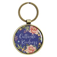Cultivate Kindness Metal Keyring (Keyring)