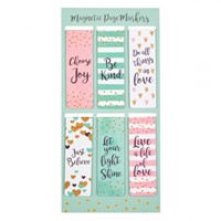 Sparkle Assorted Magnetic Bookmark (pack of 6) (Bookmark)