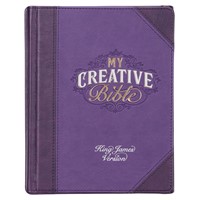 KJV My Creative Bible, Purple (Imitation Leather)