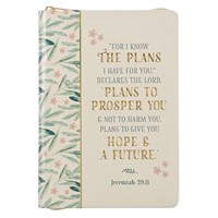 For I Know the Plans Faux Leather Classic Journal with Zip (Imitation Leather)