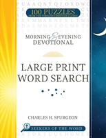 Morning and Evening Devotional Large Print Word Search (Paperback)