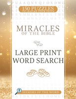 Miracles of the Bible Large Print Word Search (Paperback)