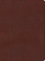 CSB Verse-by-Verse Pastor's Bible, Brown Bonded Leather (Imitation Leather)