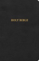 KJV Thinline Bible, Black LeatherTouch (Imitation Leather)