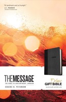 Message Deluxe Gift Bible, Black