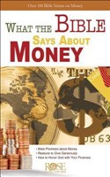 What the Bible Says About Money (pack of 5) (Paperback)