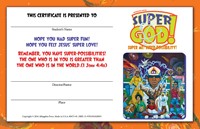 Vacation Bible School (VBS) 2017 Super God! Super Me! Super- (Postcard)
