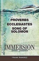 Immersion Bible Studies: Proverbs, Ecclesiastes, Song of Sol (Paperback)