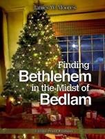 Finding Bethlehem in the Midst of Bedlam - Large Print (Paperback)