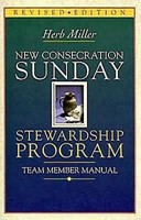 New Consecration Sunday Stewardship Program Team Member Manu (Pamphlet)