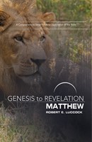 Genesis to Revelation: Matthew Participant Book (Paperback)
