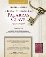 RVR Hebrew-Greek Key Word Study Bible Spanish Edition (Leather Binding)