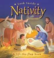 Look Inside Nativity (Board Book)