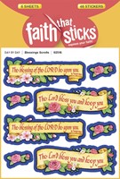 Blessings Scrolls - Faith That Sticks Stickers (Stickers)