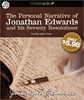 The Personal Narrative Of Jonathan Edwards Audio Book (CD-Audio)