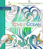 Love Like An Ocean Colouring Journal (Paperback)
