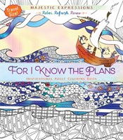 For I Know The Plans (Travel Size) Colouring Book
