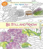 Be Still And Know (Travel Size): Colouring Book