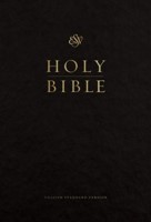 ESV Pew and Worship Bible, Large Print (Black) (Hard Cover)