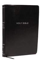 NKJV Super Giant Reference Bible, Black, Red Letter (Imitation Leather)